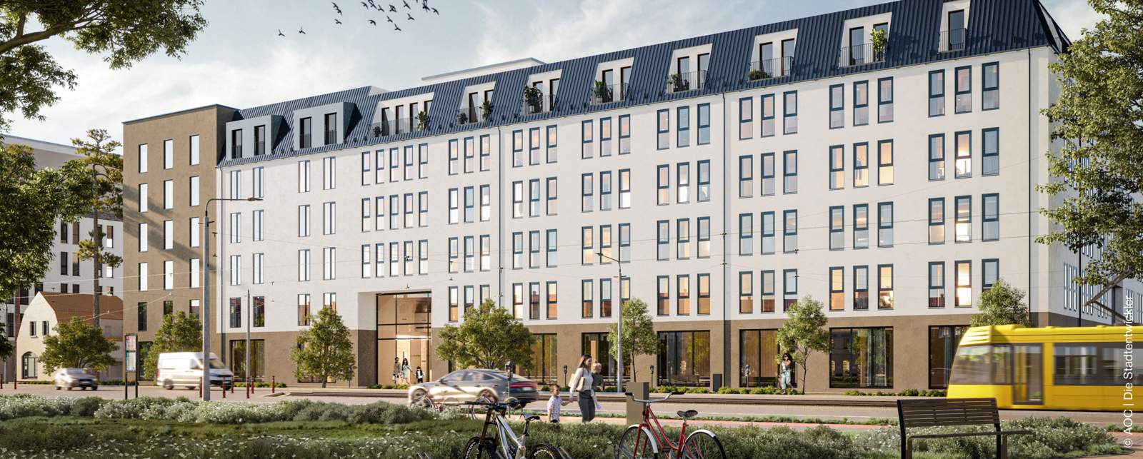 Vista exterior de la Estancia de Dresde