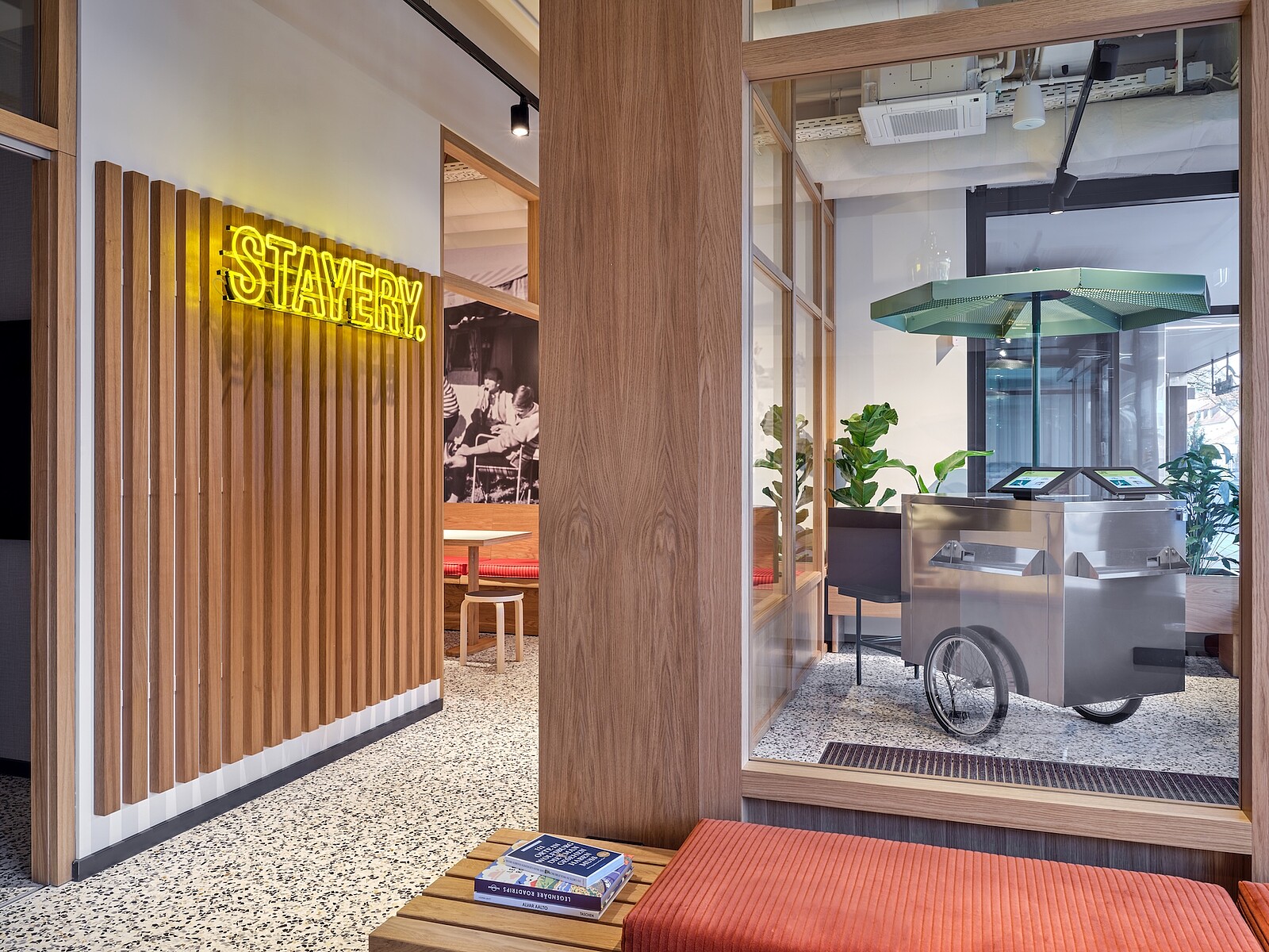 Entrance area of the Stayery in Wolfsburg